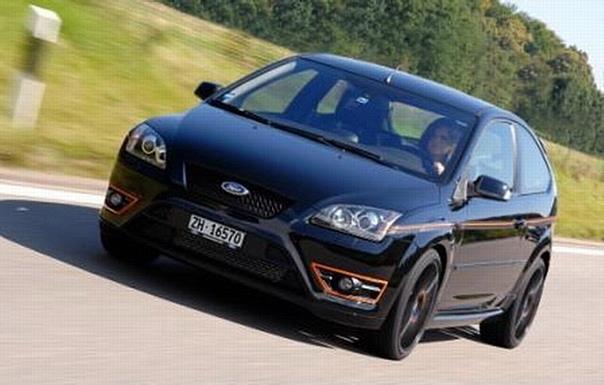 Der Ford Focus ST Black Edition ist auf 50 Stück limitiert. Foto: Ford Schweiz